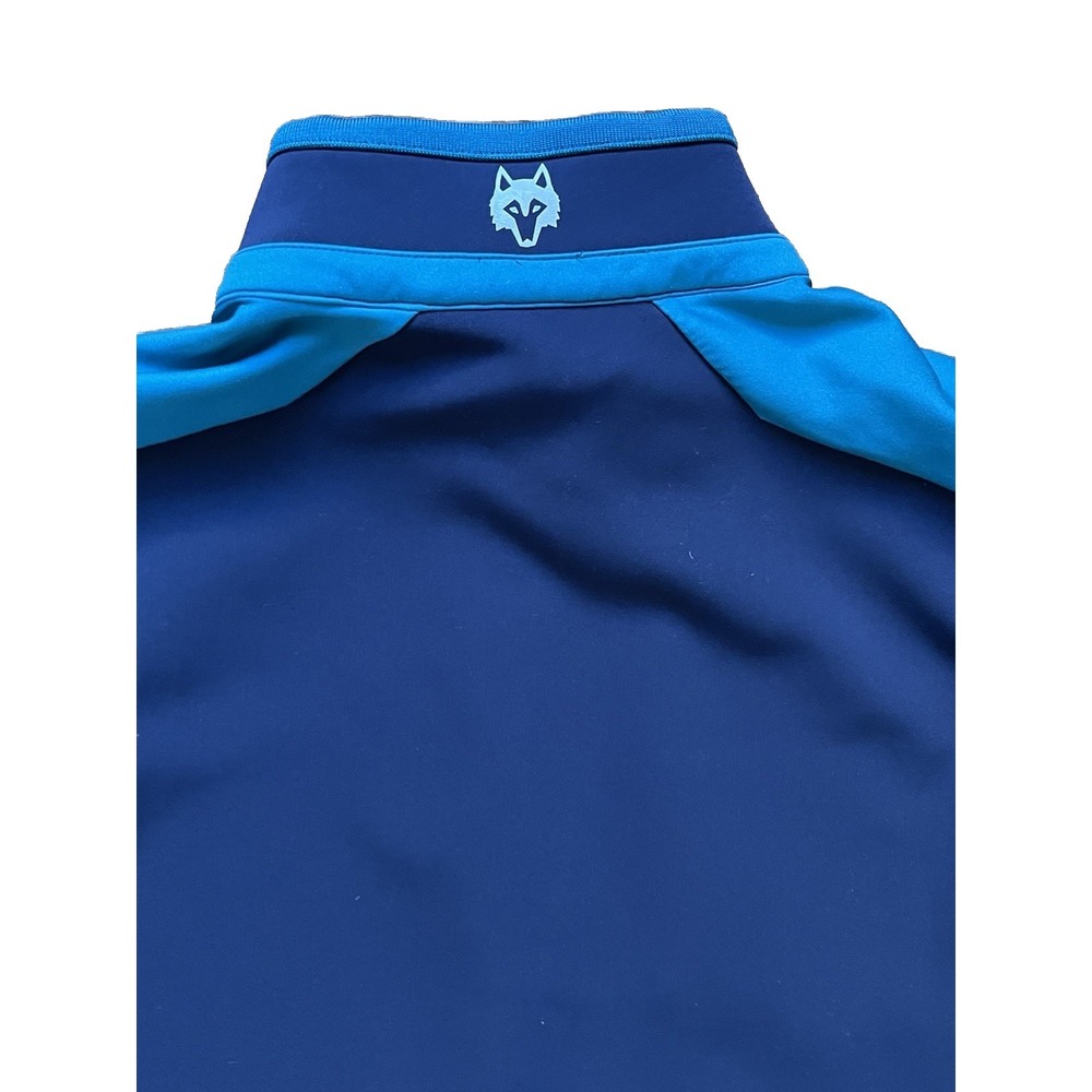 Greyson Sequoia Vest Full Zip Performance Golf Softshell Blue Colorblock, Medium - Picture 4 of 6